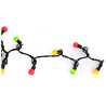 Carnaval LED Verlichting -  Rood Geel Groen - 50 lampjes