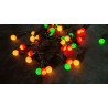 Carnaval LED Verlichting -  Rood Geel Groen - 50 lampjes