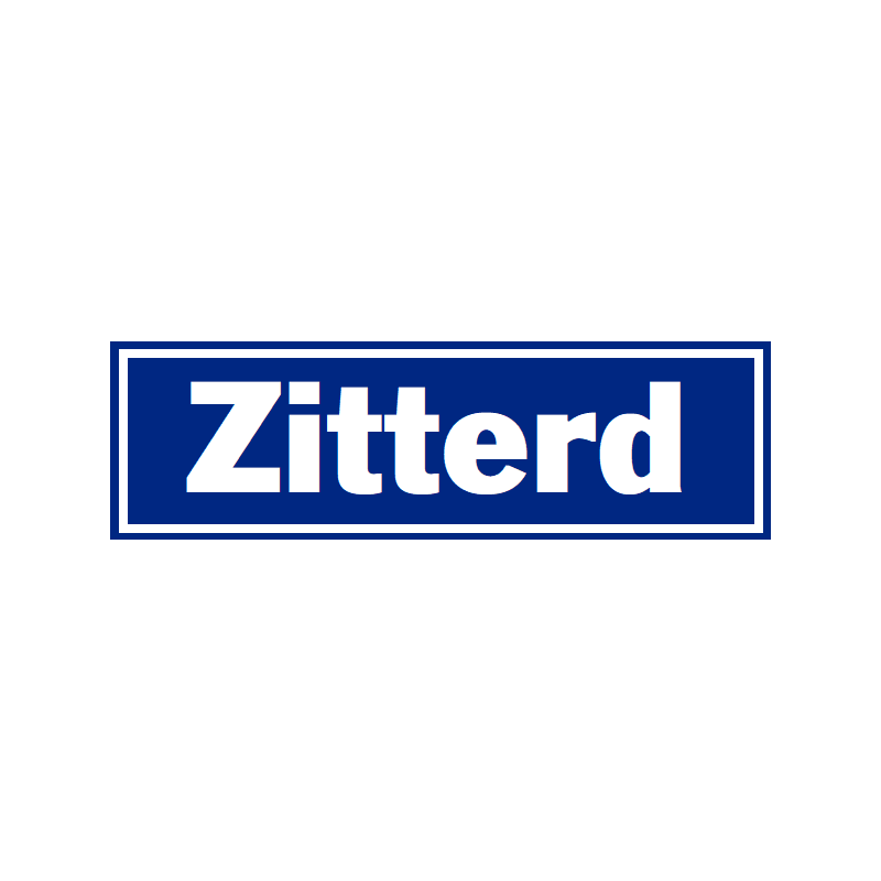 Plaatsnaam Bord - 60 x 18 cm - Zitterd