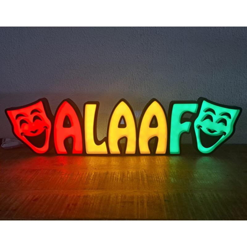 3D LED lamp - ALAAF