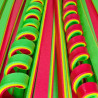 Foam Trio stroken - Carnaval - 1 cm - 5 stuks