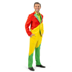 Carnavals Jas Limburg - rood-geel-groen