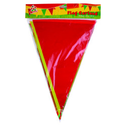 Vlaggenlijn groot - Rood-Geel-Groen - 30 meter