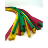 Foam stroken  rood - geel - groen 30 stuks 1 cm