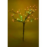 Carnaval LED decoratie takken - rood-geel-groen - 60 cm