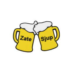 Speldje bierglazen - Zate Sjup
