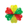 Hangdecoratie 30 cm - Rood-Geel-Groen